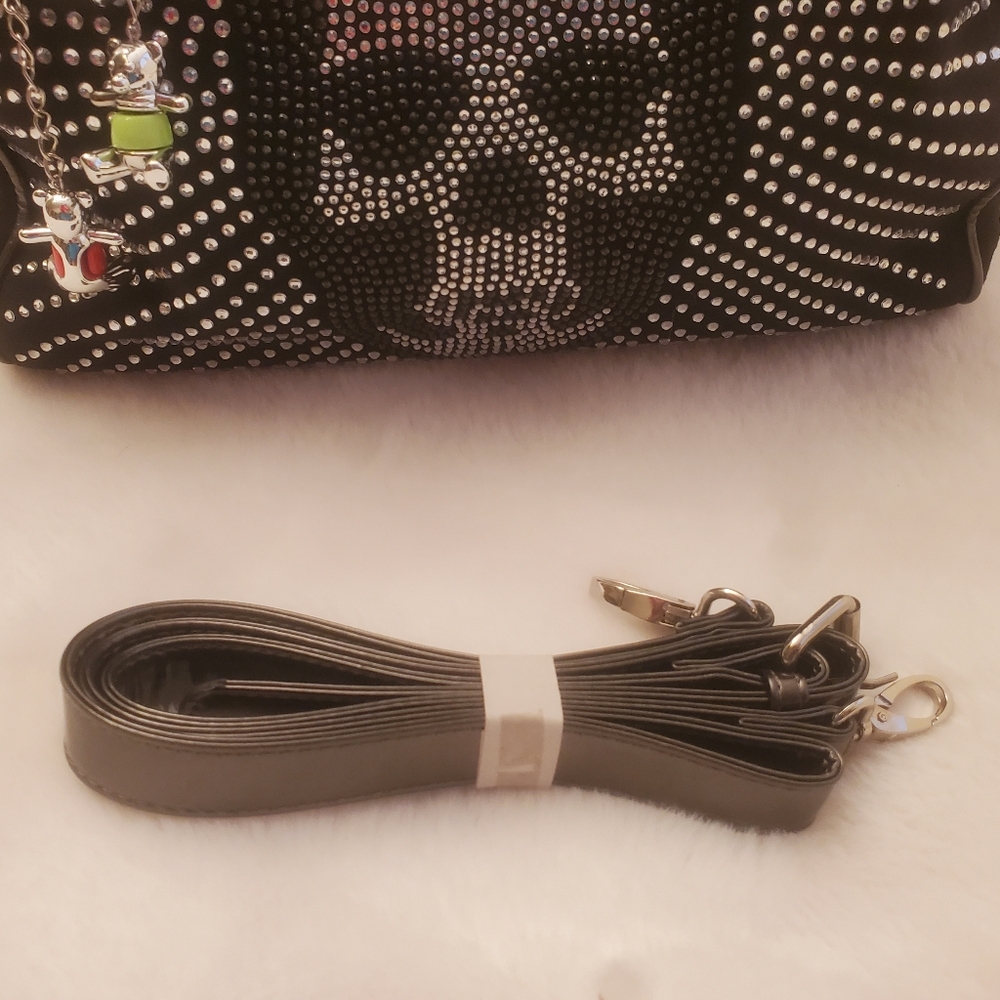 New Lany Rhinestone Skully Handbag - Picture 13 of 13